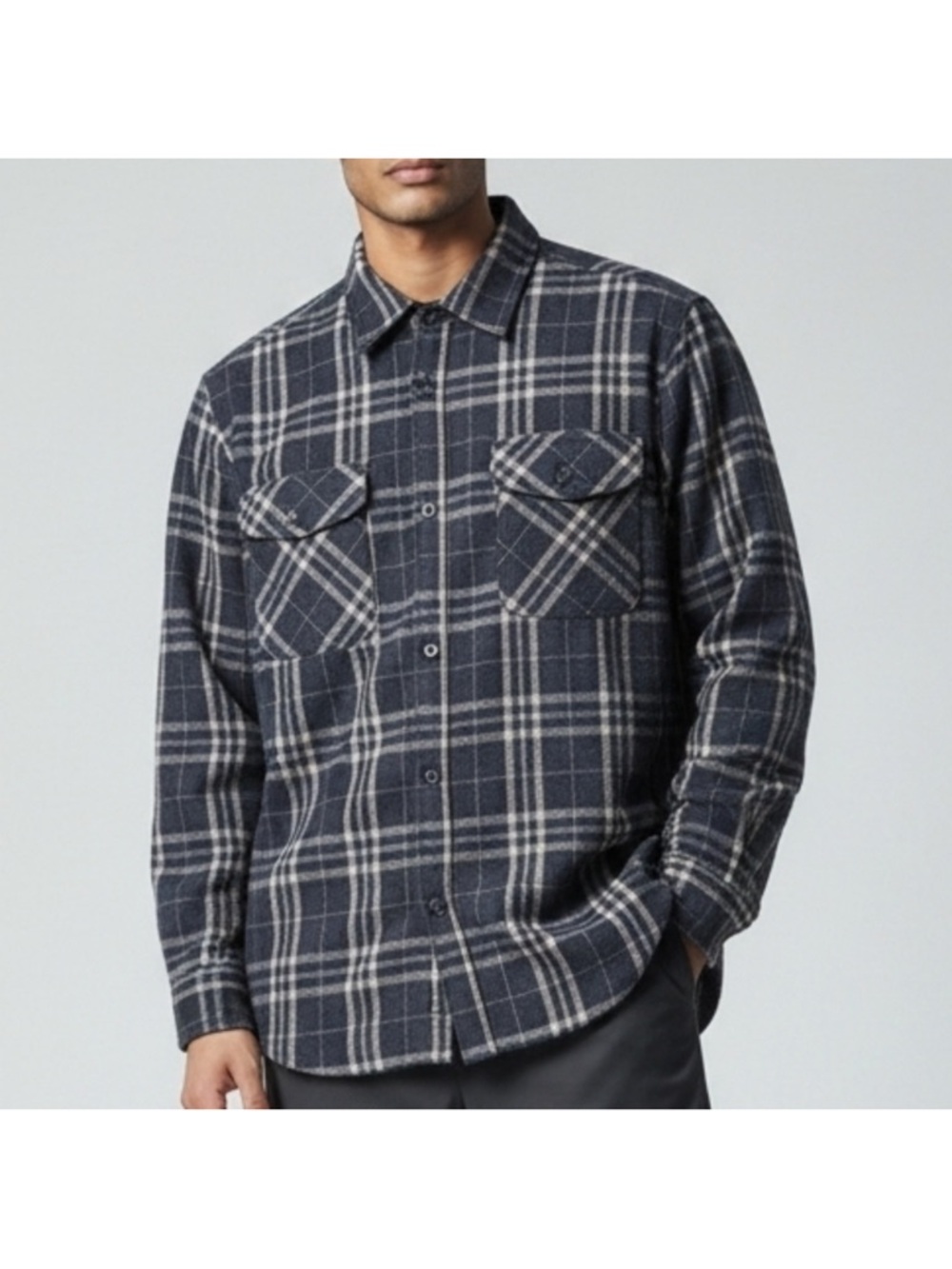 Redhead Mens Wool Blend Plaid Flannel